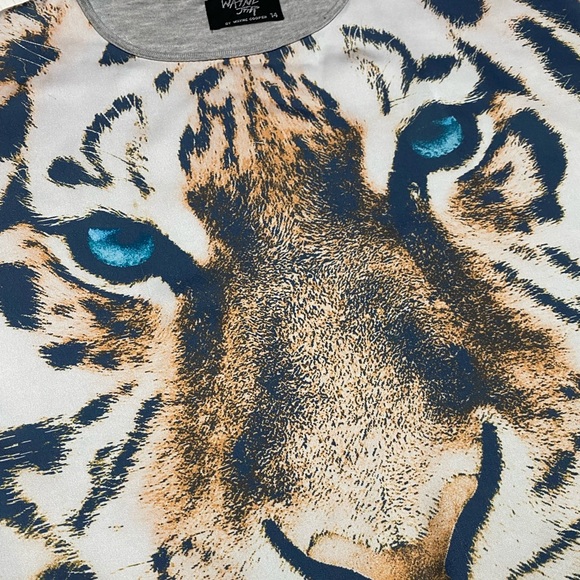 WAYNE Jnr By Wayne Cooper Tiger T-Shirt - Picture 2 of 5